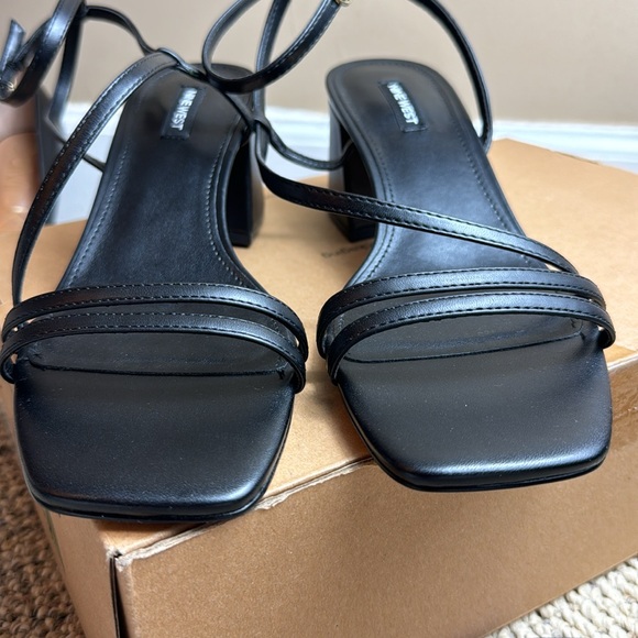 NWOT - Nine West Womens Georga Heeled Sandal, Black 001, Size 11M - 😍🖤 - Picture 14 of 17